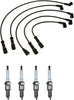 Denso Wire Set 7Mm & 4 Platinum TT Spark Plugs Gap 0.040 Kit for Toyota 2.4 L4