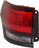 For Jeep Grand-Cherokee 2014-2021 Tail Light Driver Side | Outer | W/ Gray Bezel | 80Th Anniversary/Laredo/Limited/Overland/Summit Model | Granite Trim | Replacement for CH2805120 | 68368395AC