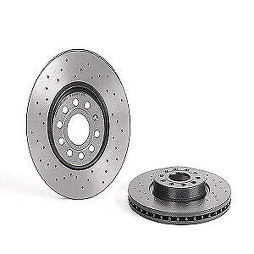 Front Disc Brake Rotor for TT Quattro, Passat, A3+More (09.9772.1X)
