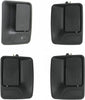 4 Piece Exterior outside Black Textured Door Handle Kit Set for Ford Super Duty Excursion