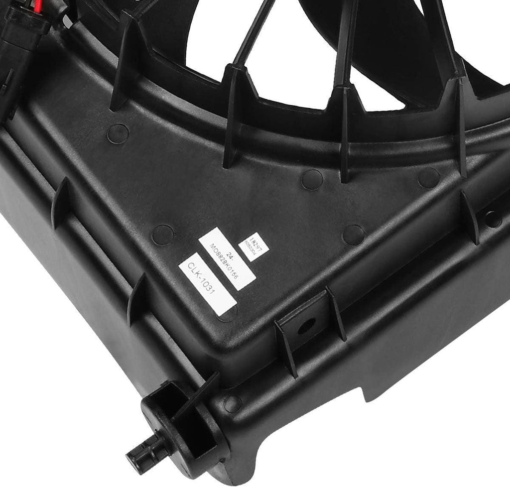 OEM-RF-0077 CH3113103 Factory Style AC Condenser Cooling Fan Replacement,Black