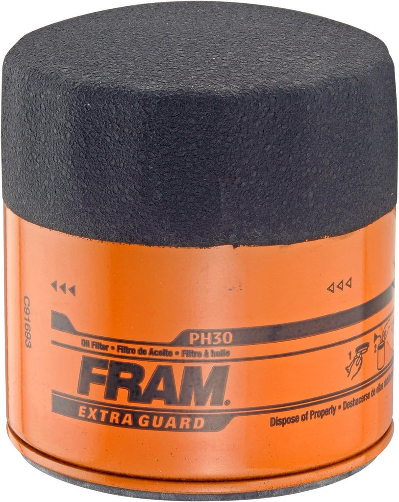 PH30 Extra Guard Passenger Car Spin-On Oil Filter (Pack of 2)