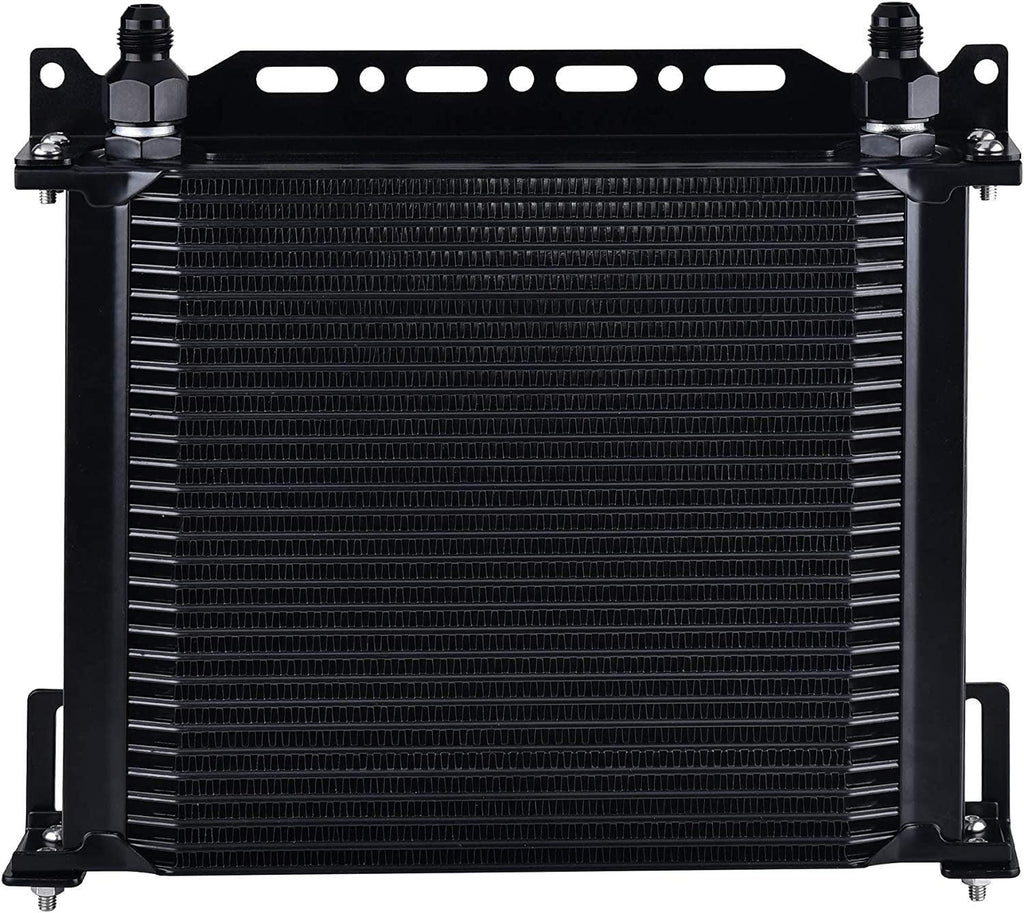 10 Row Oil Cooler Bundle with 330Mm Oil Cooler Mounting Bracket Kit