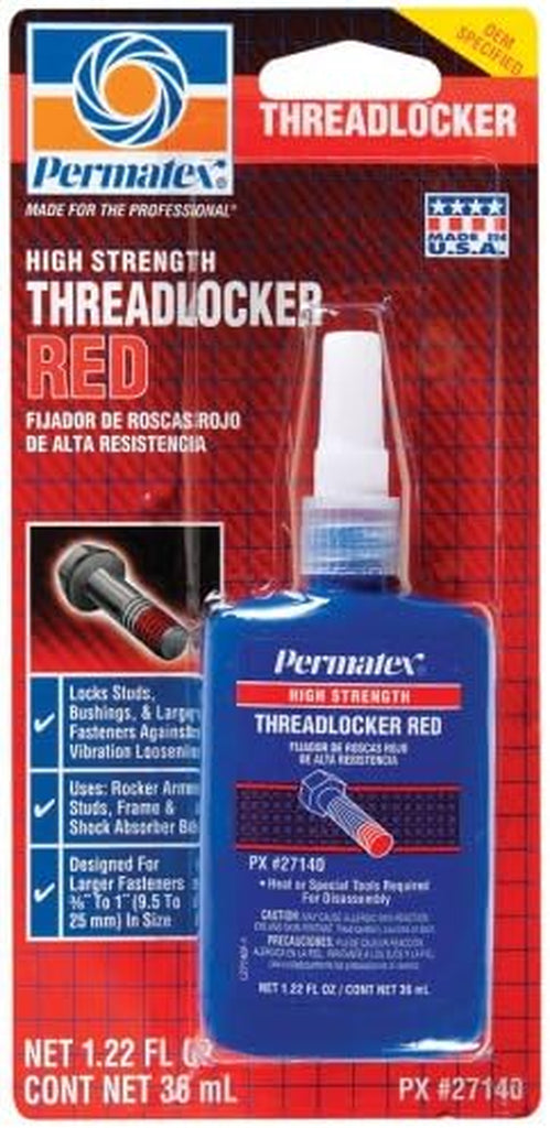 Permatex 27140 271 Threadlocker. 36 Ml.