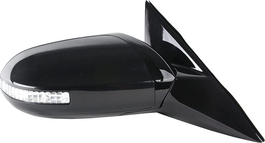 Dorman 959-139 Passenger Side Power Door Mirror - Heated with Signal for Select Nissan Models, Black