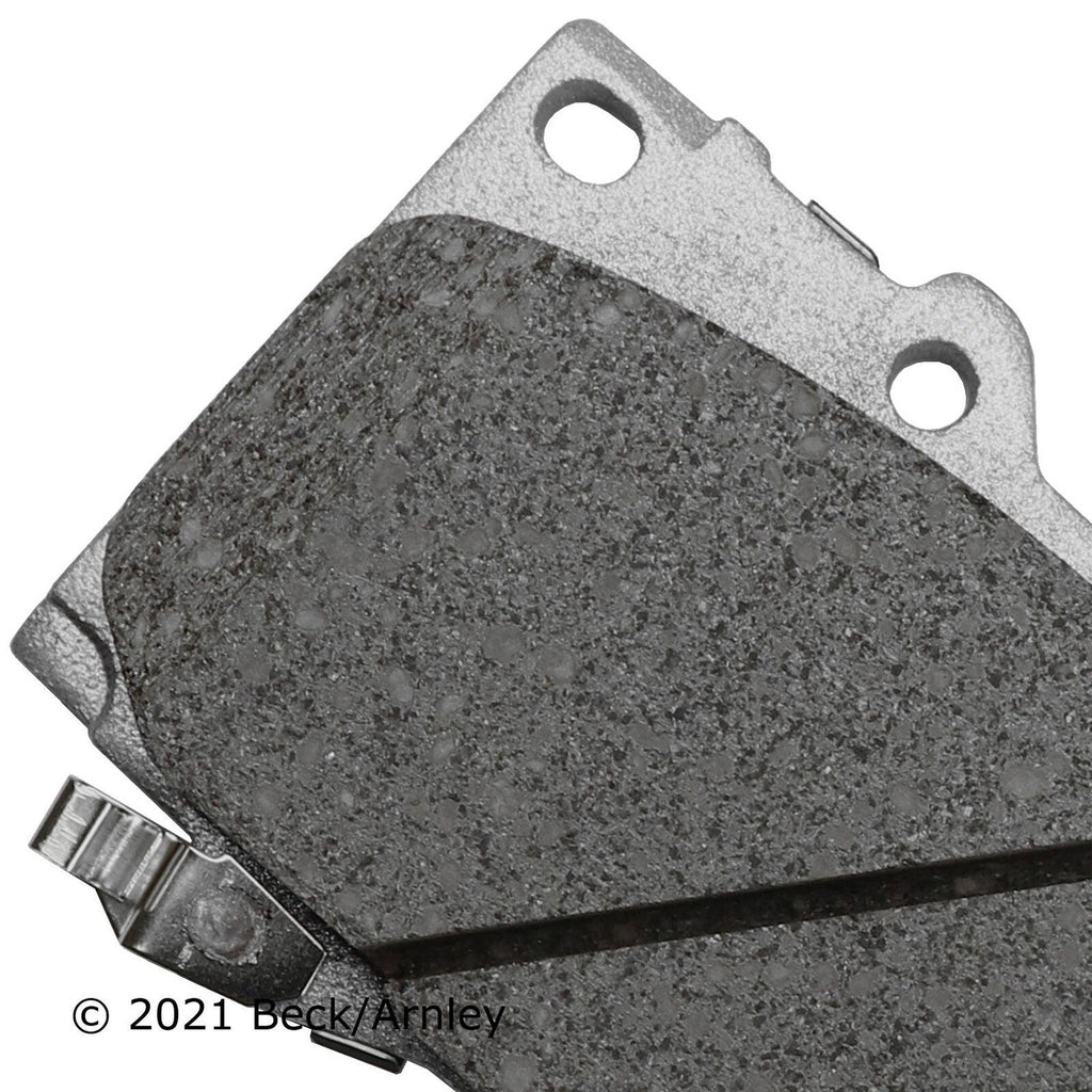 Beck Arnley Front Disc Brake Pad Set for LX470, Land Cruiser (085-1570)