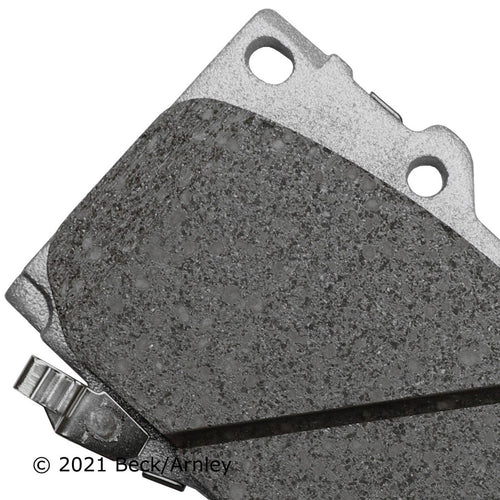 Beck Arnley Front Disc Brake Pad Set for LX470, Land Cruiser (085-1570)