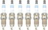 Premium OE Fine Wire Set 6 Double Platinum Spark Plugs for Chrysler Dodge VW V6