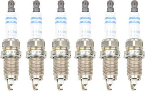 Premium OE Fine Wire Set 6 Double Platinum Spark Plugs for Chrysler Dodge VW V6