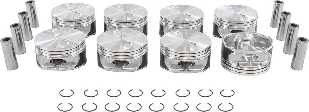 DNJ  Piston Set Standard Size for 07-09 Cadillac, Chevrolet, GMC, Hummer 6.2L V8 OHV Naturally Aspirated L92