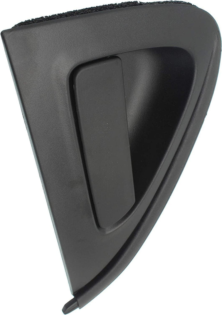 Exterior Rear Door Handle Compatible with Chevrolet Spark 2016-2018 LH Textured Black