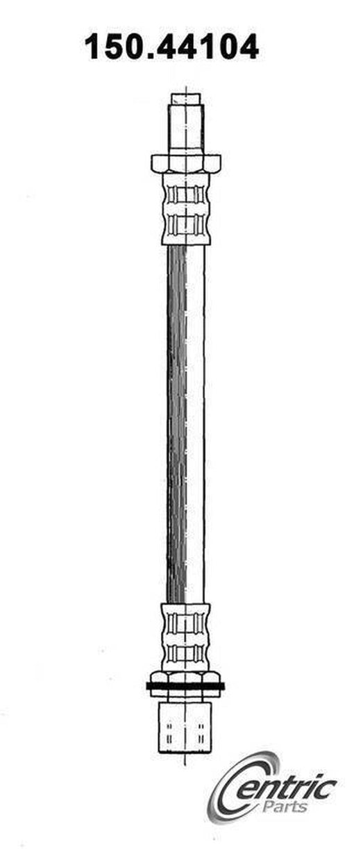 Centric Brake Hydraulic Hose for 1981-1989 Land Cruiser 150.44104