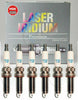 Set of 6 NGK Laser Iridium Spark Plugs SILZKBR8D8S (97506) for BMW F20 F21 F30