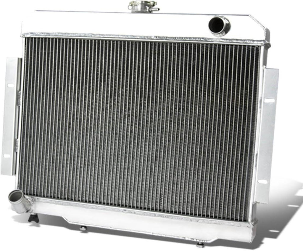 RA-JEEP73-3 3-Row Full Aluminum Radiator Compatible with 72-83 Jeep CJ5/76-86 CJ7 3.8L / 4.2L / 5.0L, 73-75 CJ6