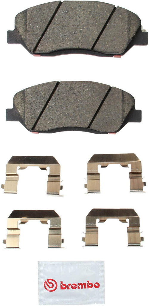 Front Disc Brake Pad Set for Santa Fe XL, Santa Fe, Sedona, Entourage (P30036N)