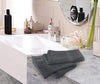 6 Pack Premium Hand Towels Set, (16 X 28 Inches) 100% Ring Spun Cotton, Ultra Soft and Highly Absorbent 600GSM Towels for Bathroom, Gym, Shower, Hotel, and Spa (Grey)