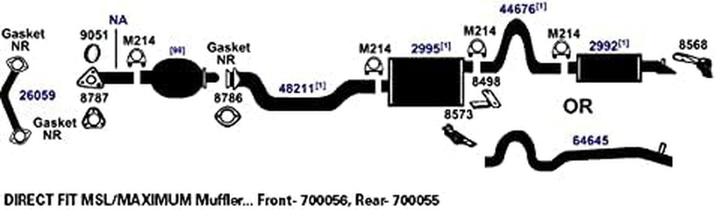 64645 Exhaust Tail Pipe