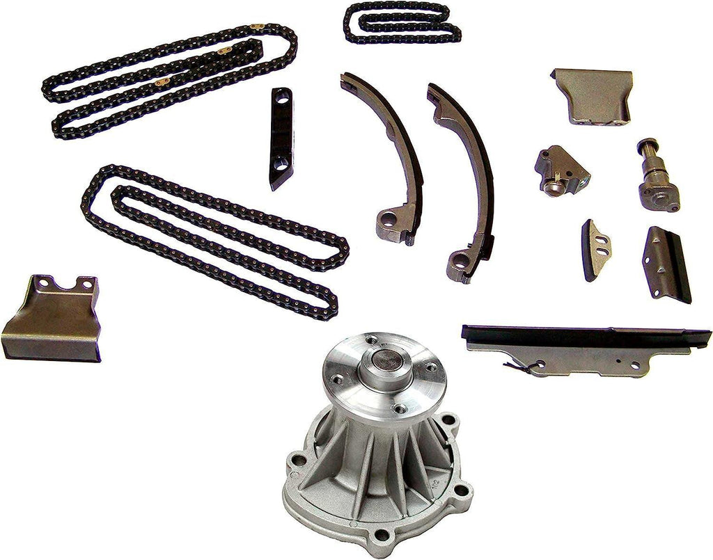 DNJ TK650WP TIMING KIT with WATER PUMP for 90-96 INFINI / V8 / 4.5L DOHC 32V VH45DE