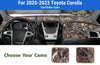 Dashboard Dash Mat Cover for 2020-2023 Toyota Corolla (Truetimber Camo)