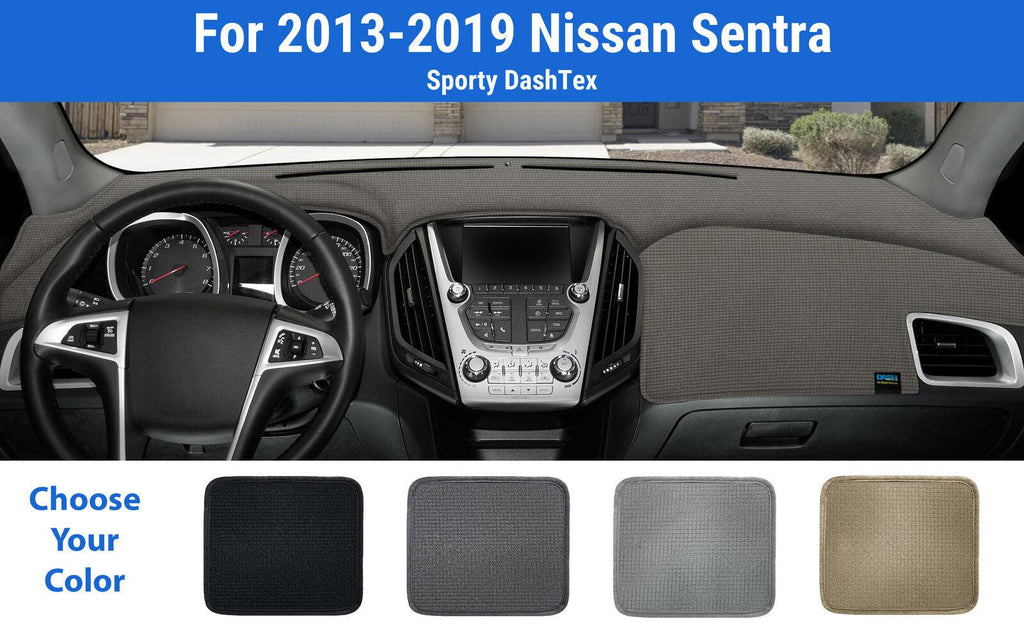 Dashboard Dash Mat Cover for 2013-2019 Nissan Sentra (Dashtex)