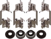 Gold 18K5883X Rear Disc Brake Pad Retainer Kit with Retainers and Seals