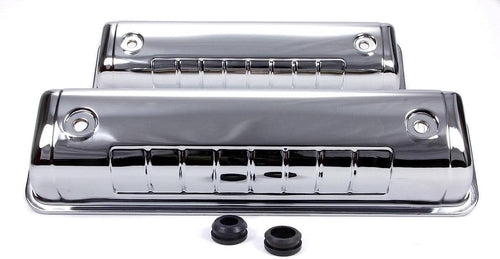 Racing Power Company  Tall Chrome Y Block Valve Cover for Ford V8