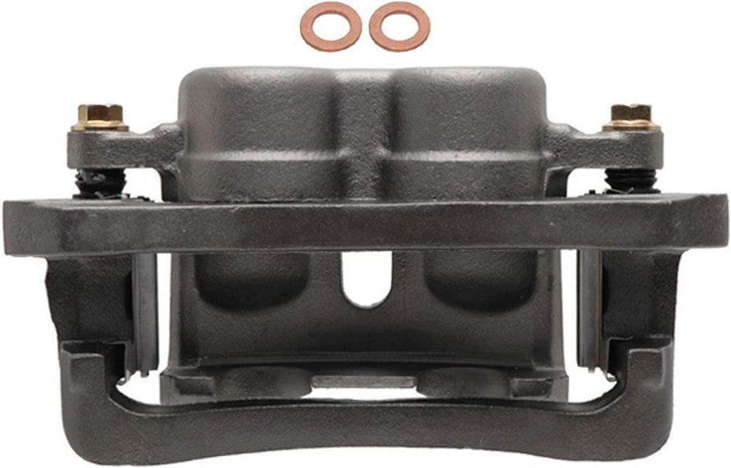 Gold 18FR2007 Rear Driver Side Disc Brake Caliper Assembly (Friction Ready Non-Coated), Remanufactured