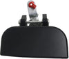 For Infiniti QX4 Exterior Door Handle 1997-2003 Rear Passenger Side Smooth Black | Trim: Base | NI1521103 | 826063W411