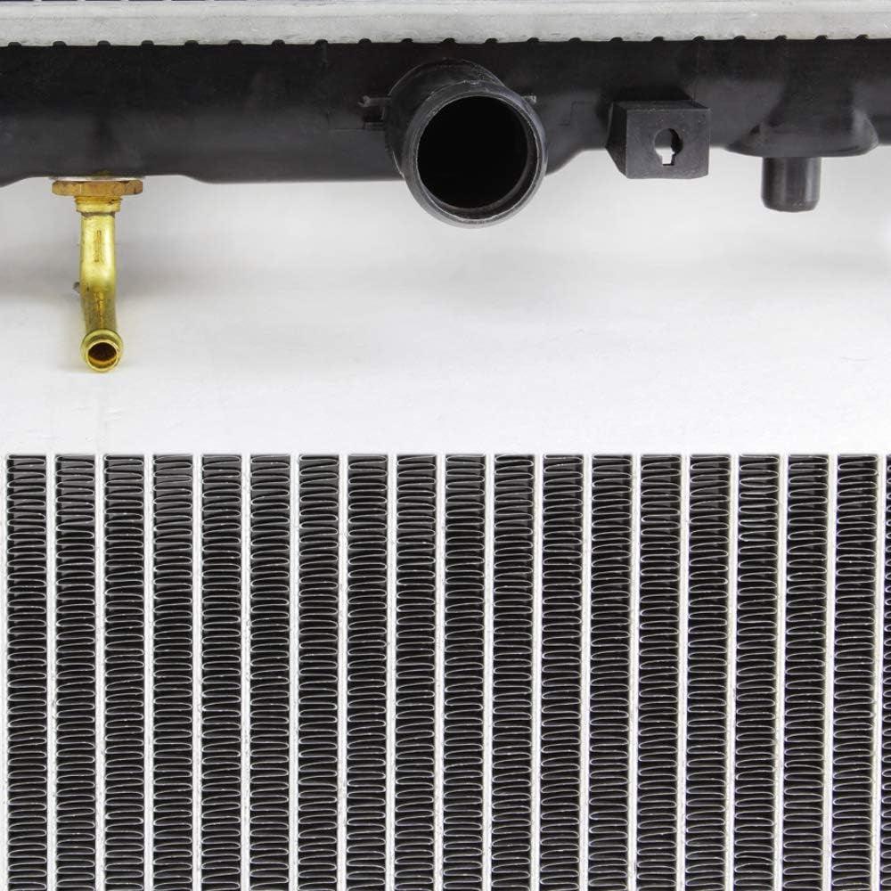 AKKON - 2198 Fits 1.8L 1998 1999 2001 2002 Chevy Prizm | Toyota Corolla Aluminum Radiator Direct Bolt on Replacement