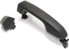 Exterior Door Handle Compatible with Toyota Land Cruiser 09-16 Rear RH=LH outside Textured Black Plastic Cover