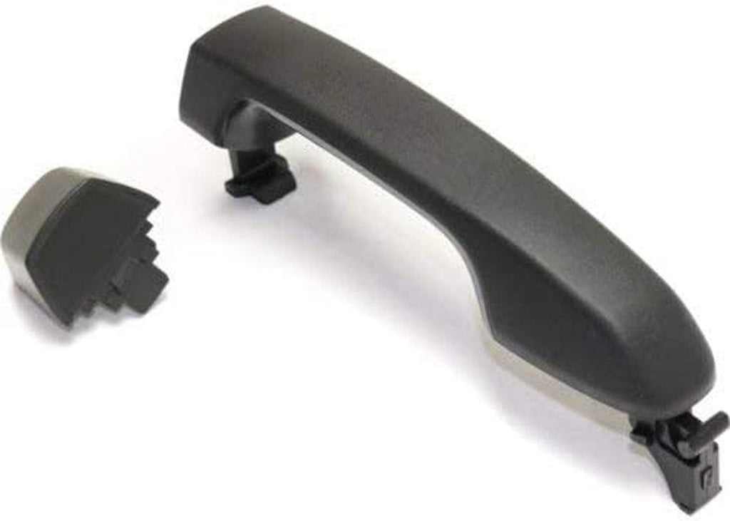 Exterior Door Handle Compatible with Toyota Land Cruiser 09-16 Rear RH=LH outside Textured Black Plastic Cover