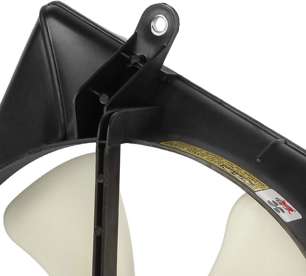 OEM-RF-0172 Factory Style Radiator Cooling Fan Assembly Cooling Efficiency Improved Direct Replacement [Compatible with 1990-1993 Accord / 1992-1996 Prelude]