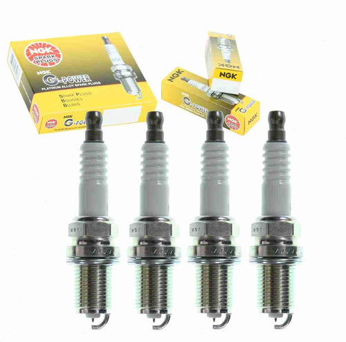 4 Pc NGK G-Power Spark Plugs Compatible with Hyundai Accent 1.5L 1.6L L4 1995-2011