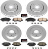 CRK6563 Front and Rear Z17 Evolution Geomet Coated Brake Kit