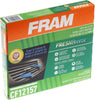 Fresh Breeze Cabin Air Filter with Arm & Hammer Baking Soda, CF12157 for Select Lexus and Toyota Vehicles , White