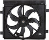 622880 Replacement Cooling Fan Assembly Compatible with Nissan Sentra , Black