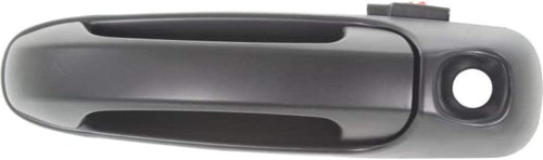 for Dodge Ram 1500 Exterior Door Handle 2002-2008 Driver Side Front, Smooth Black | with Key Hole | Trim: All Submodels