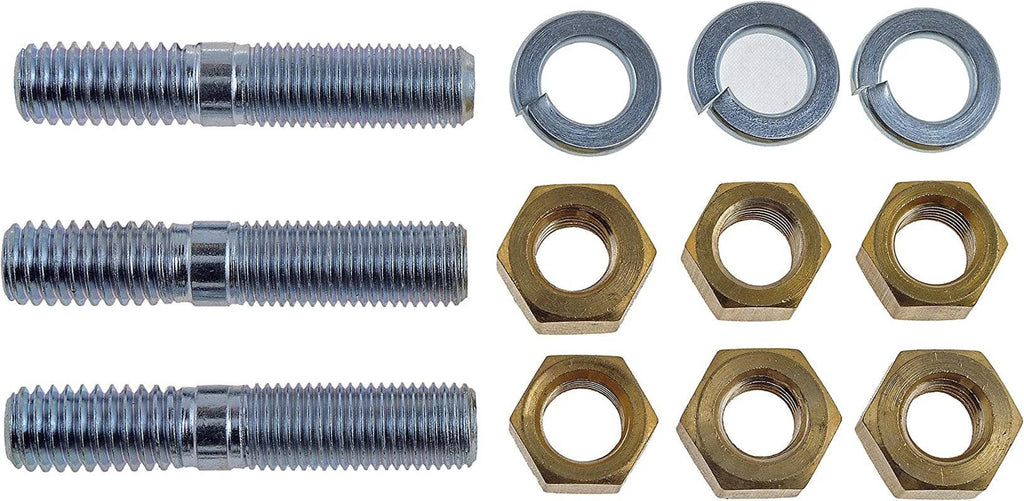 Dorman 03099 Front Exhaust Stud Kit - 7/16-14 X 2-1/4 In. Compatible with Select Ford / Lincoln / Mercury Models