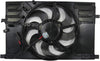 623740 Cooling Fan Assembly Compatible with 2015-2018 Jeep Renegade, Black