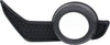 Front Fog Lamp Molding Compatible with 2014-2020 Toyota 4Runner Set of 2 Passenger and Driver Side Textured Black