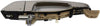Front and Rear Exterior Door Handle Set of 4 Compatible with 2006-2012 Kia Sedona and 2007-2008 Hyundai Entourage Chrome Driver and Passenger Side