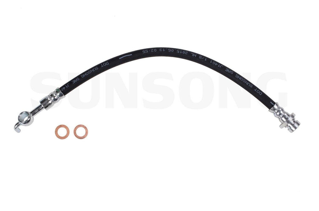 Sunsong Brake Hydraulic Hose for 12-17 Kia Rio 2206227