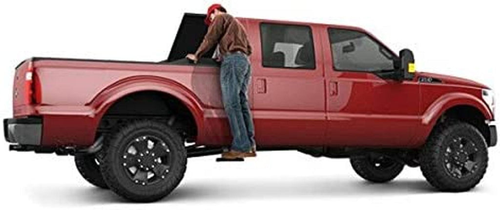 75410-01A Bedstep2 Retractable Truck Bed Side Step for 2014-2018 Ram 3500 Dually with 8' Bed , Black