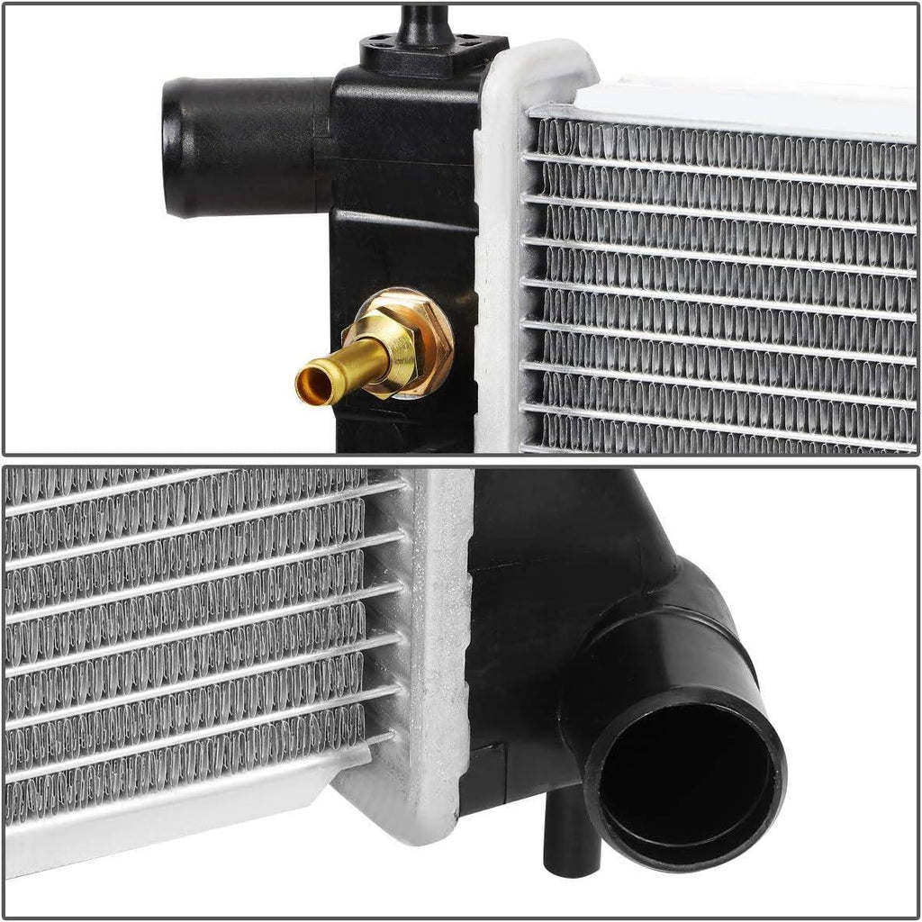 OEM-RA-13202 13202 Factory Style Aluminum Core Cooling Radiator Compatible with 11-13 Elantra/2013 Elantra Coupe AT/MT