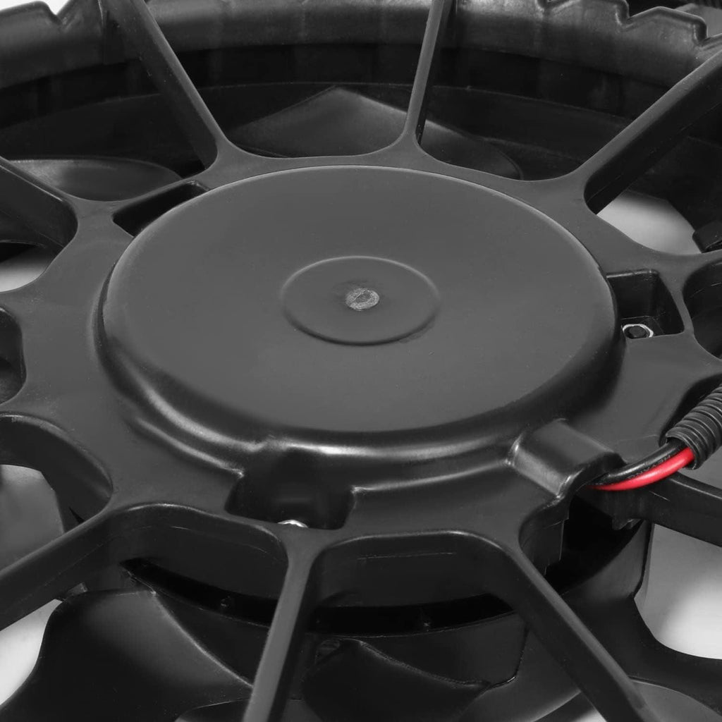 Factory Style Radiator Cooling Fan Assembly Compatible with 07-12 Veracruz Fits Left Side,Oem-Rf-1137