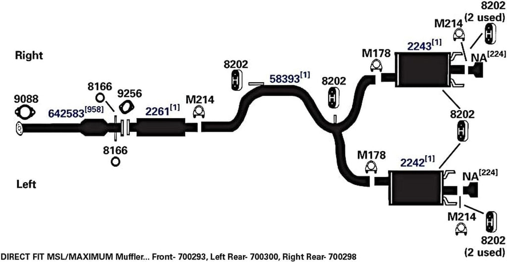 AP700298 MSL Maximum Muffler