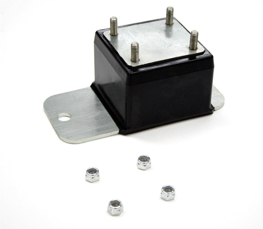 , Jeep XJ Cherokee Polyurethane Transmission Mount 2.5 and 4.0 Liter Automatic Trans Only, Fits 1984 to 1987 2/4WD, KJ01007BK, Made in America,Black