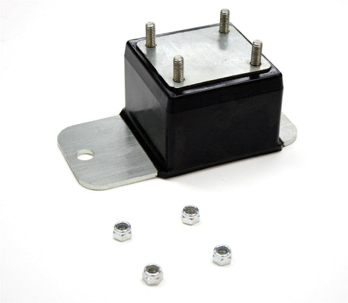 , Jeep XJ Cherokee Polyurethane Transmission Mount 2.5 and 4.0 Liter Automatic Trans Only, Fits 1984 to 1987 2/4WD, KJ01007BK, Made in America,Black