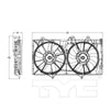 Dual Radiator and Condenser Fan Assembly