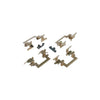 Disc Brake Hardware Kit for Outlander, Outlander Sport, Lancer, Asx+More 13366